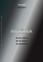 INSIGNIA NS32L120A13OM Operating Manuals